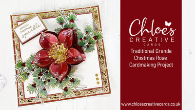 Traditional Grande Rose Cardmaking Project