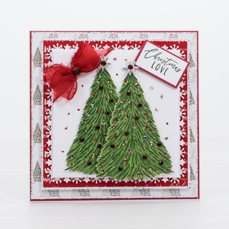 Christmas Love - Christmas Fashionista card tutorial
