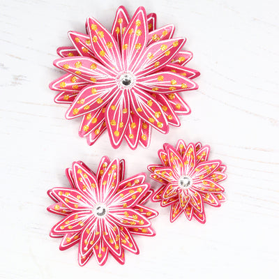 How to Die Cut and Shape Chloes Creative Cards Clematis Flower Stamp