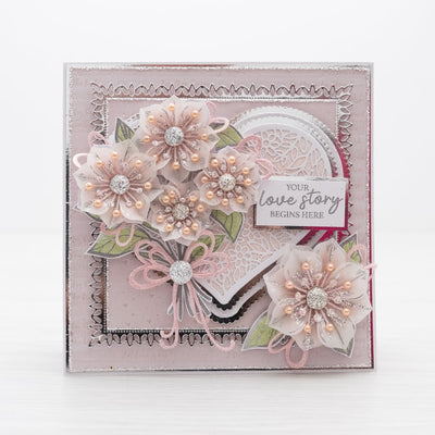 Your Love Story - Build a Bouquet Card tutorial