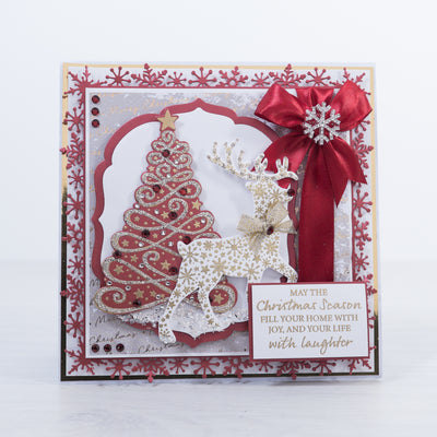 Regal Christmas Cardmaking Project by Rebecca Houghton