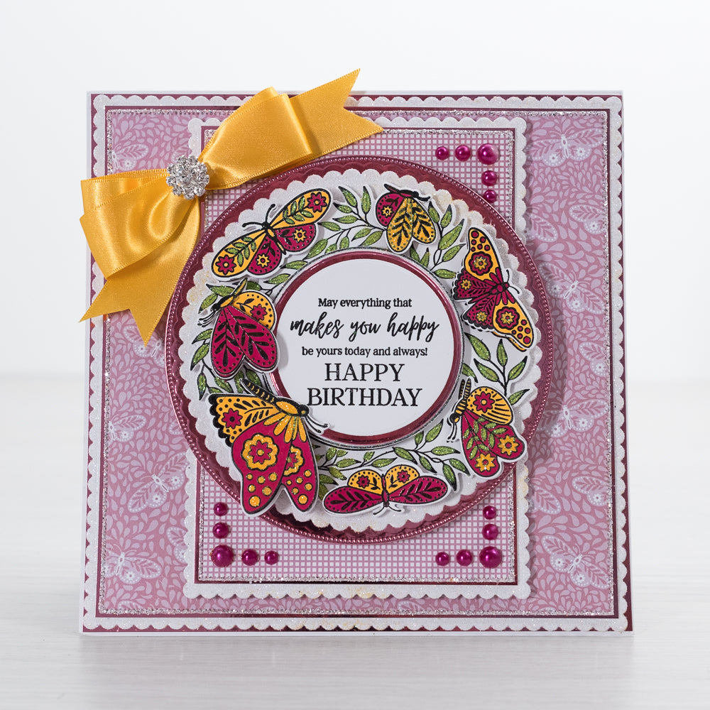 Beautiful Butterfly Frame - Floral Frames and Flutters Collection Card Tutorial
