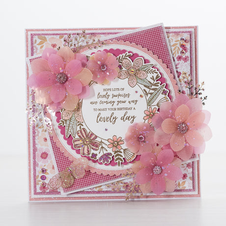 Floral Flutter Frame - Floral Frames and Flutters Collection Card Tutorial