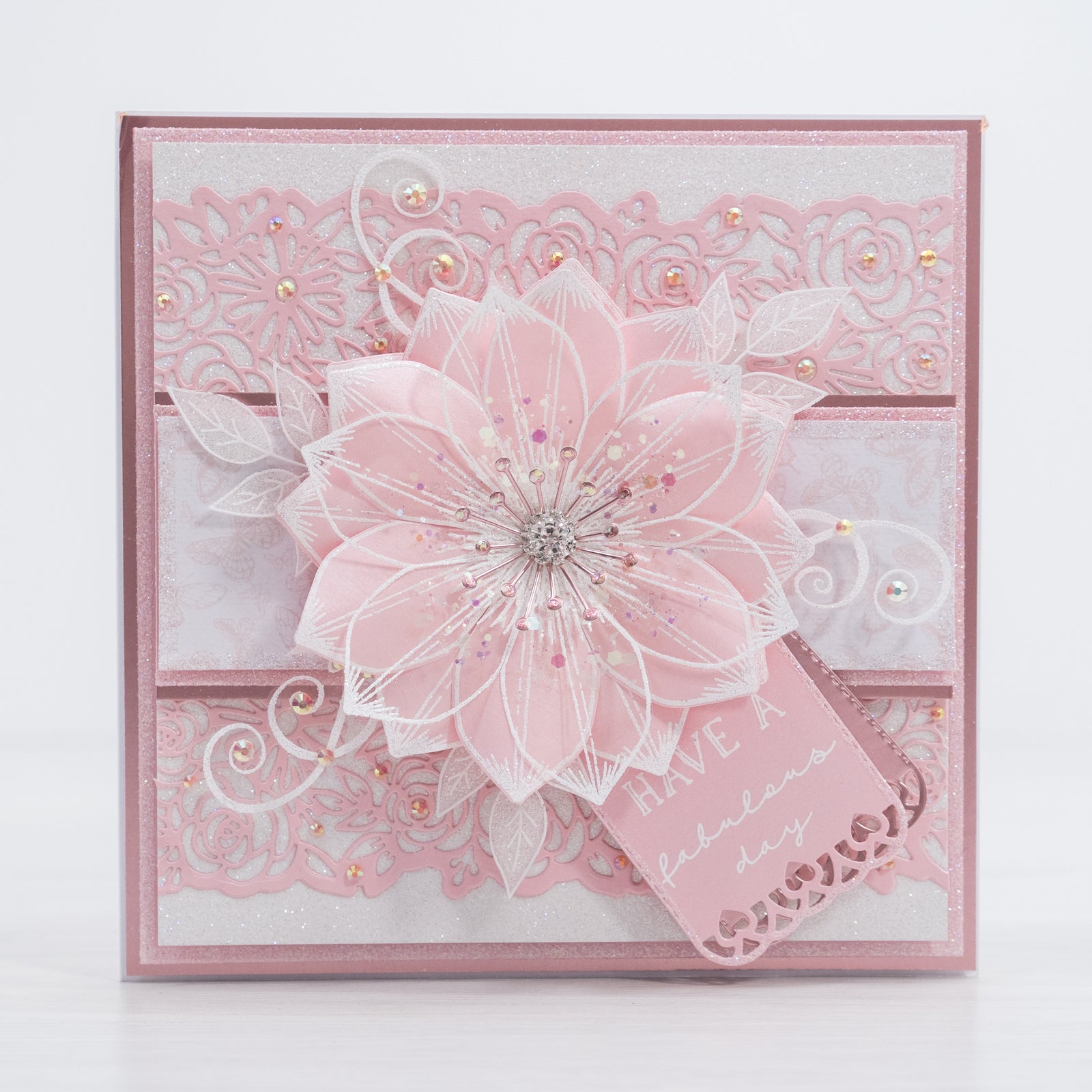 Have a Fabulous Day - Blooming Frames Card Tutorial by Christine McMillan