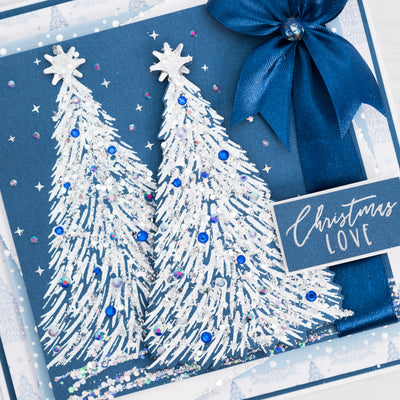 O Christmas Tree - Christmas Fashionista Card Tutorial