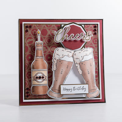 Birthday Beer Cardmaking Project by Rebecca Houghton
