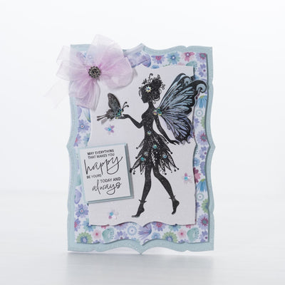 Silhouette Fairy - Chloe's Creative Cards Box Kit 15 - Magical Fairy Card Tutorial