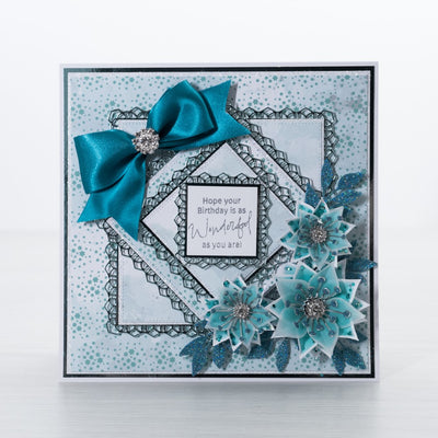 Wonderful as You Are - 6x6" and 5x7" Decorative Dies Collection Card Tutorial
