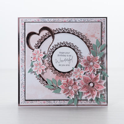 Hope Your Birthday - 6x6" and 5x7" Decorative Dies Card Tutorial