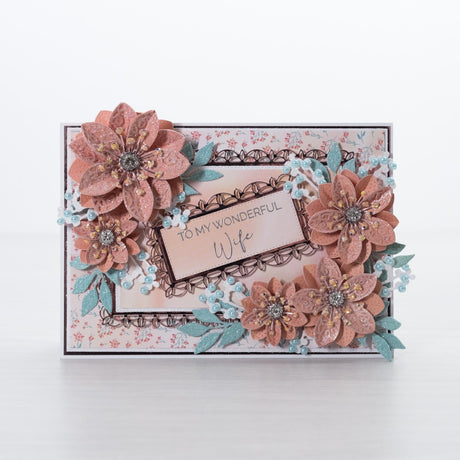 Wonderful Wife - 6x6" and 5x7" Decorative Dies Card Tutorial