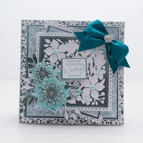 Hope Your Birthday is Wonderful - Flower Power Card Tutorial