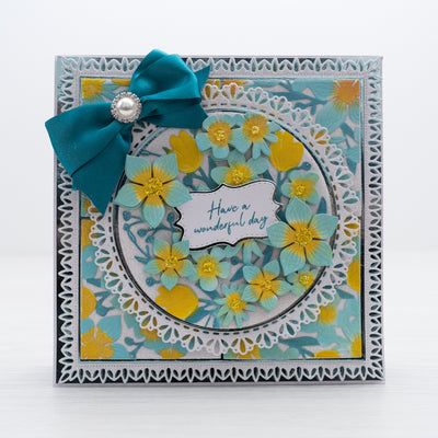 Have a Wonderful Day - Flower Power Collection Card Tutorial