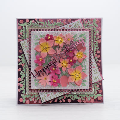Happy Birthday - Flower Power Collection Card Tutorial