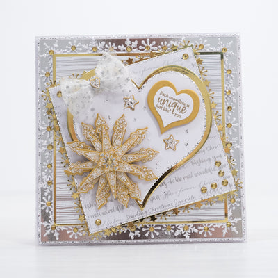 Dimensional Snowflake - Frosty Christmas Cardmaking Project