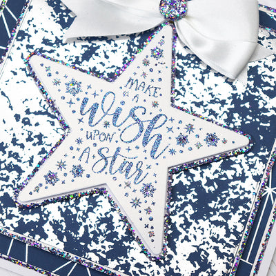 Navy Make a Wish upon a Star by Glynis Bakewell