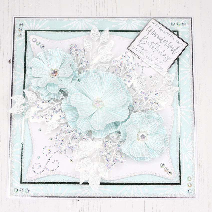 How to use our Rose Mallow Flower Stamp