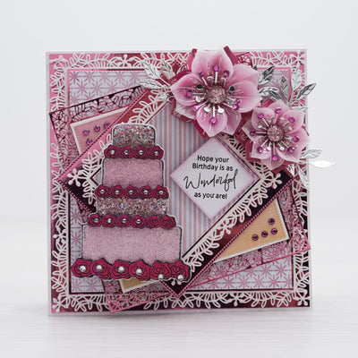 Hope Your Birthday is as Wonderful - Leafy Lace Collection Card Tutorial