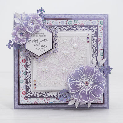 Happiness and Joy - Leafy Lace Collection Card Tutorial