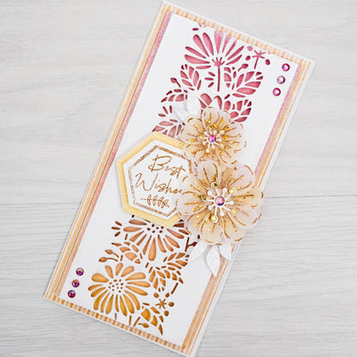 Best Wishes - Leafy Lace Collection Card Tutorial