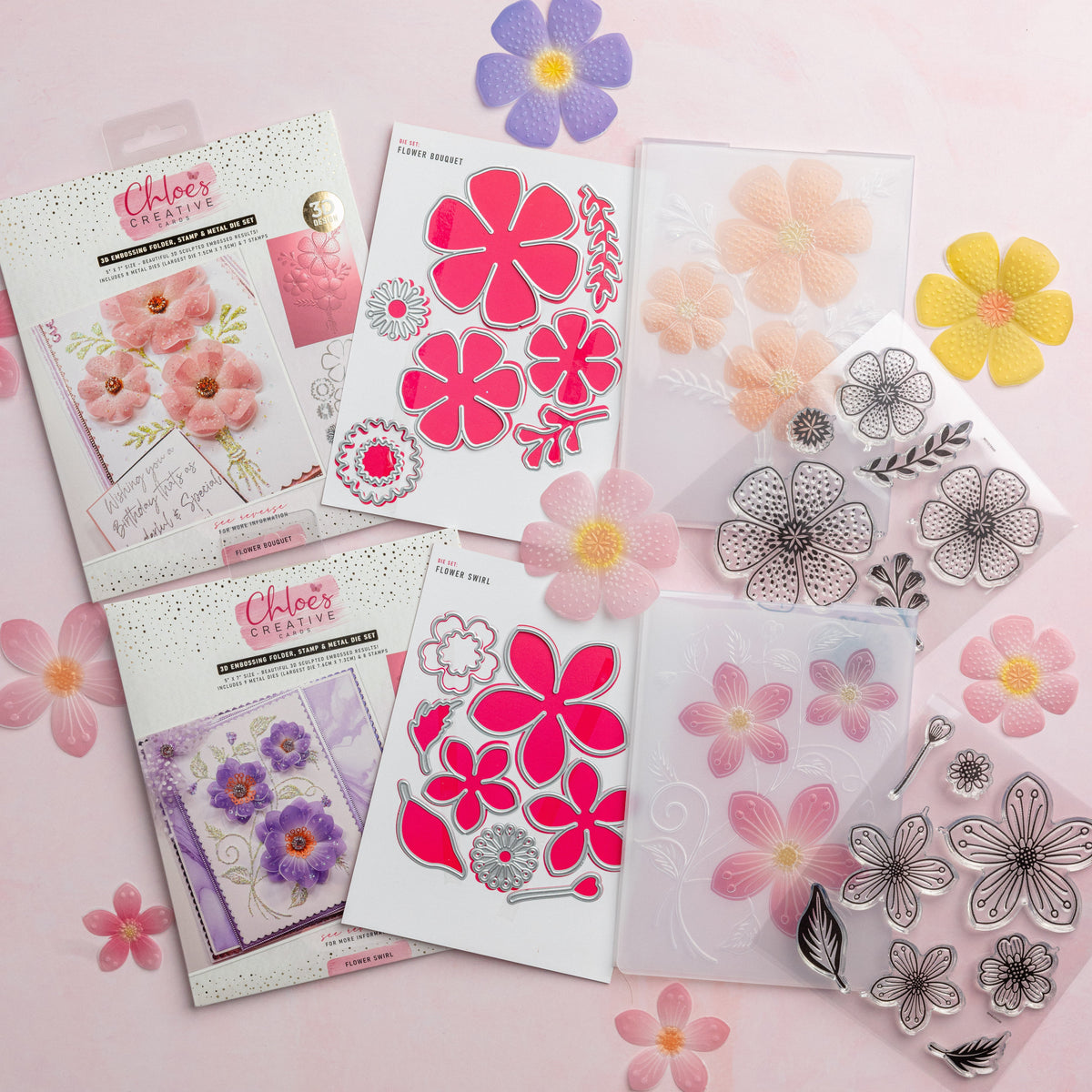 Embossing Folder, Die and Stamp Sets – Chloes Creative Cards