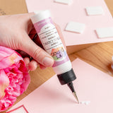 Art Glitter Dries Clear Glue and Ultra Fine Metal Tip