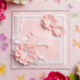 Chloe's Creative Cards 5x7 3D Embossing Folder - Flowers in Bloom
