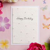 Chloe's Creative Cards 5x7 3D Embossing Folder - Flowers in Bloom