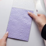 Chloe's Creative Cards 5x7 3D Embossing Folder - Floral Lace