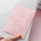 Chloe's Creative Cards 5x7 3D Embossing Folder, Metal Die & Stamp Set - Delightful Butterflies