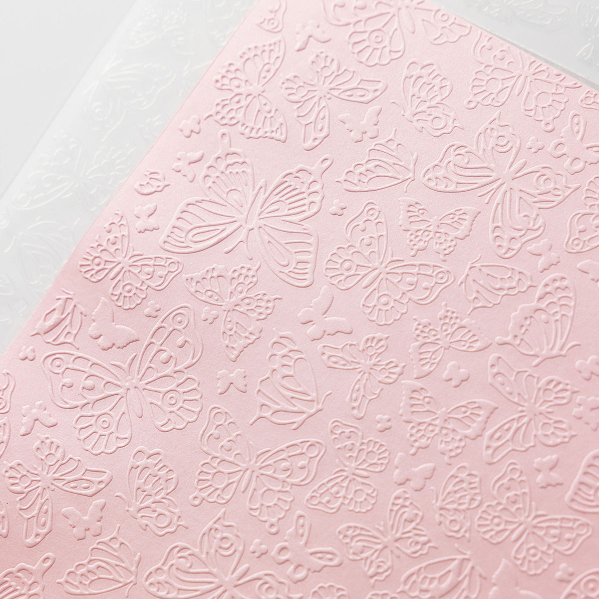 Chloe's Creative Cards - 8x8" 2D Embossing Folder - Butterfly Background