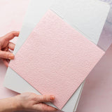 Chloe's Creative Cards - 8x8" 2D Embossing Folder - Peony Background