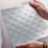 Chloe's Creative Cards 8x8 Starlit Christmas Embossing Folders and Metal Die Set Bundle