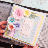 Chloes Creative Cards 5x7 Cut & Emboss Folder - Exquisite Flower