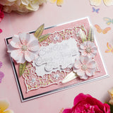 Chloes Creative Cards 5x7 Cut & Emboss Folder - Exquisite Flower
