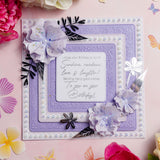 Chloes Creative Cards 5x7 Cut & Emboss Folder - Majestic Flower