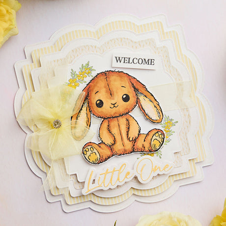 Chloe's Creative Cards Die & Stamp - Baby Collection Bunny