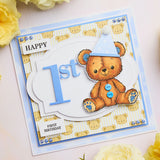 Chloe's Creative Cards Die & Stamp - Baby Collection Teddy