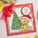 Chloe's Creative Cards Die & Stamp - Baby Collection Teddy