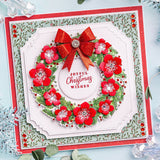 Chloe's Creative Cards Die & Stamp - Beautiful Bouquet Christmas Flowers