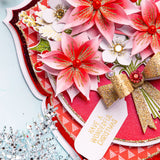 Chloe's Creative Cards Die & Stamp - Christmas Tiny Tag and Sentiments