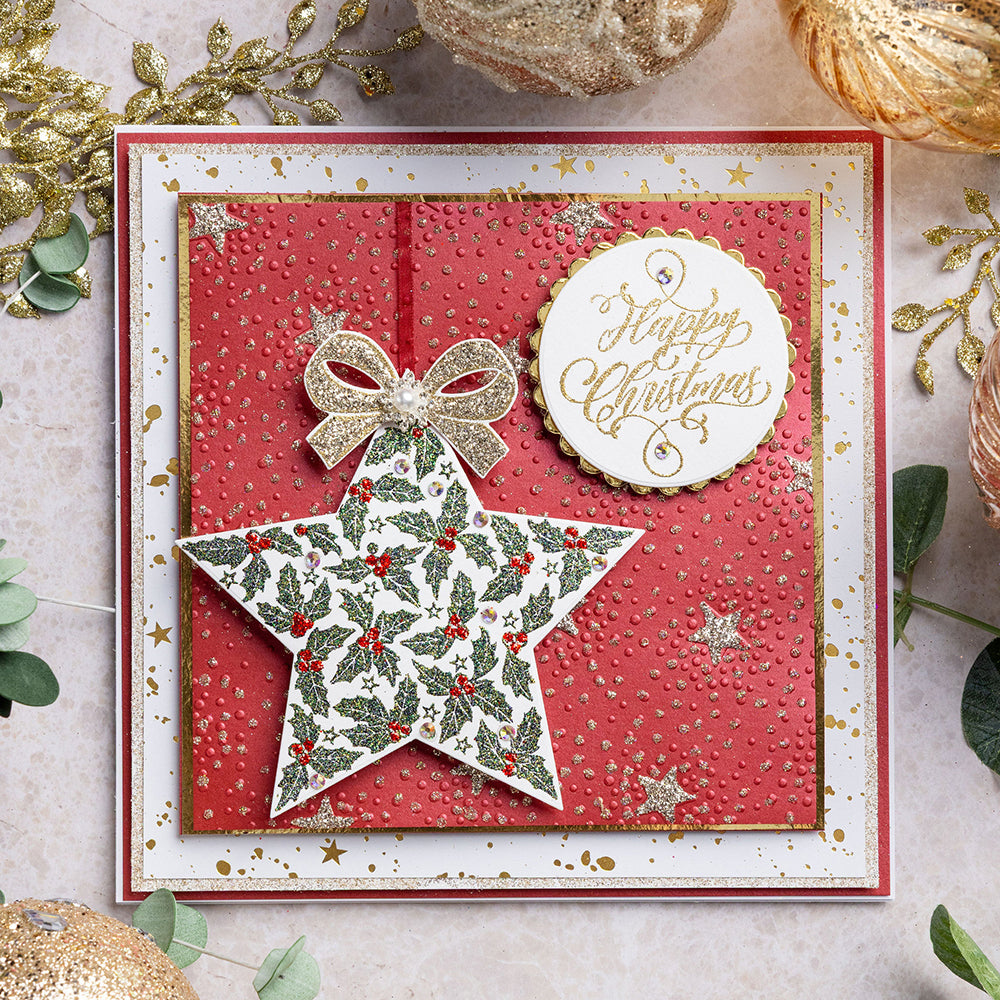 Chloe's Creative Cards Die & Stamp - Foliage Star