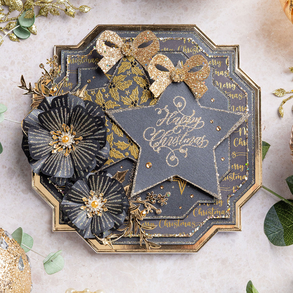 Chloe's Creative Cards Die & Stamp - Foliage Star