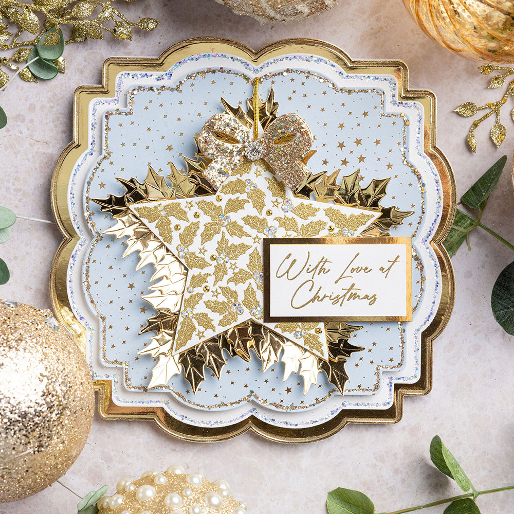 Chloe's Creative Cards Die & Stamp - Foliage Star
