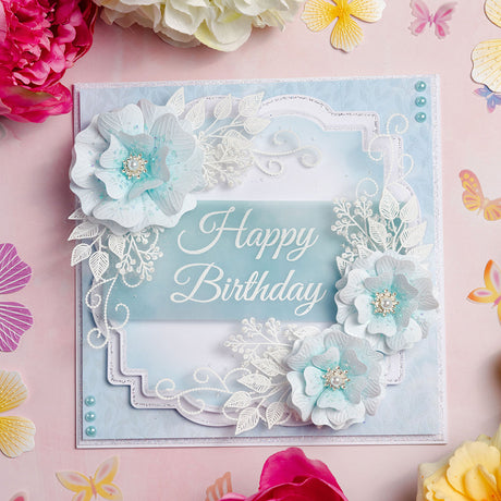 Chloe's Creative Cards Die & Stamp - Sentiment Happy Birthday