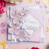 Chloe's Creative Cards Die & Stamp - Sentiment Happy Birthday