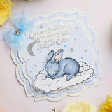 Chloe's Creative Cards Die & Stamp - Baby Collection Sentiment Little One