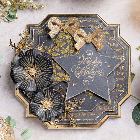 Chloe's Creative Cards Foiled Paper Pad (8 x 8) - Mistletoe Magic