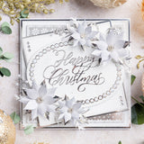 Chloe's Creative Cards Foiled Paper Pad (8 x 8) - Mistletoe Magic