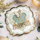 Chloe's Creative Cards Foiled Paper Pad (8 x 8) - Mistletoe Magic