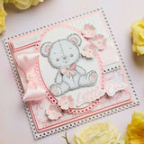 Chloes Creative Cards Metal Die Set - 8x8" Dainty Squares